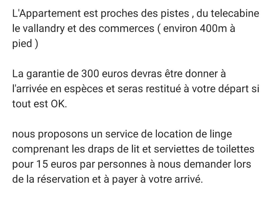 Appartement Plein Coeur De Vallandry 외부 사진